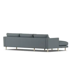 Sofá Bredhult, Same Blue 6678-roble blanco aceitado, 2,5 plazas C2