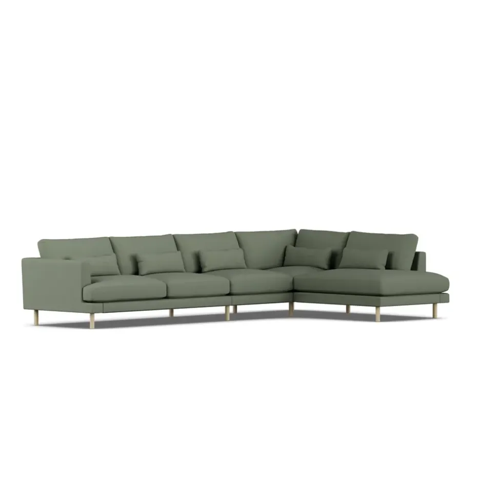 Sofá Bredhult, Same Forest 6677-roble blanco aceitado, 4 plazas B1