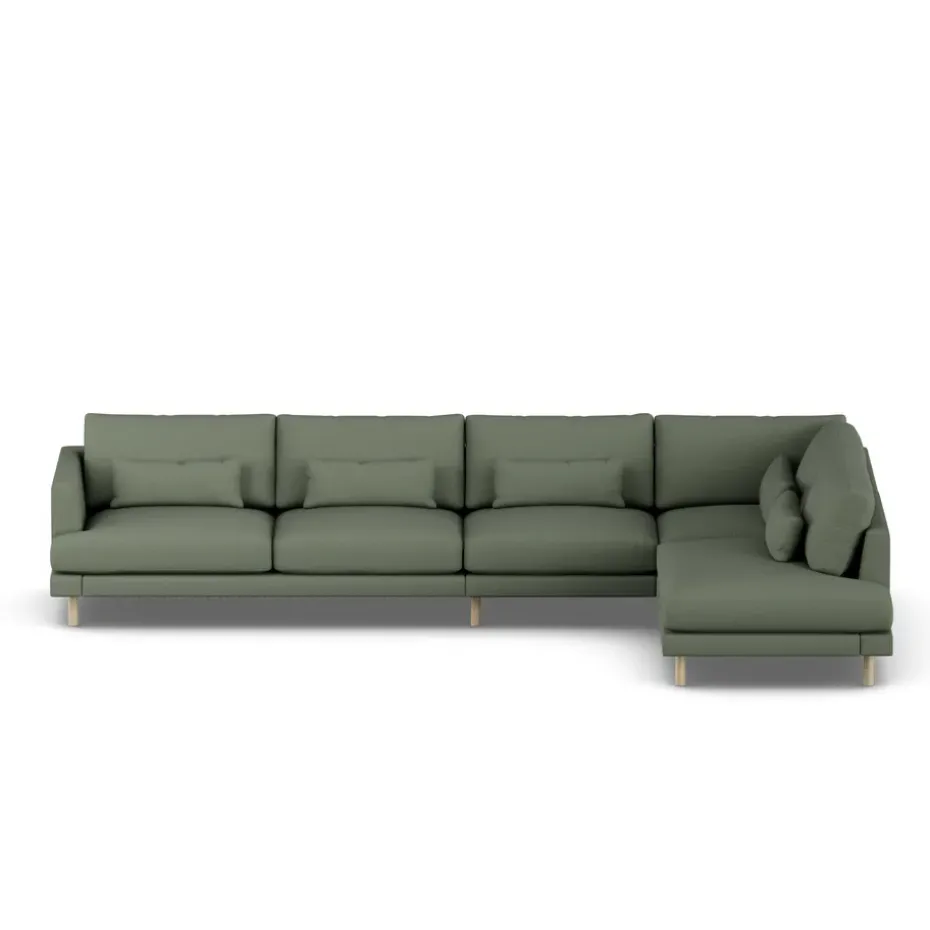 Sofá Bredhult, Same Forest 6677-roble blanco aceitado, 4 plazas B1