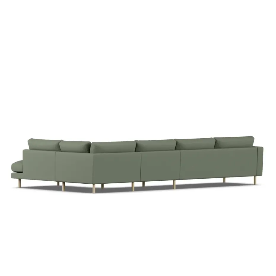 Sofá Bredhult, Same Forest 6677-roble blanco aceitado, 4 plazas B1