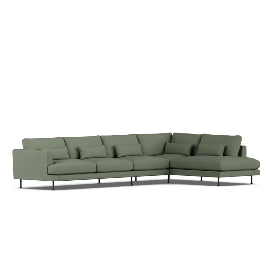 Sofá Bredhult, Same Forest 6677-acero negro, 4 plazas B1