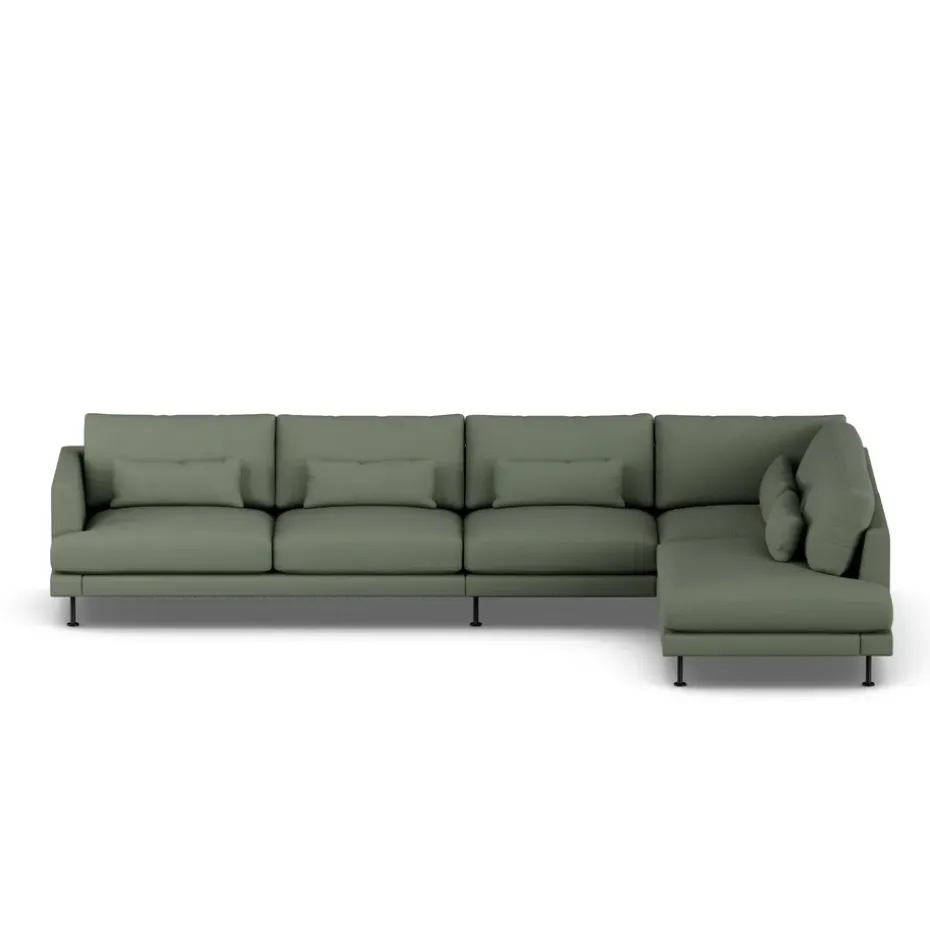 Sofá Bredhult, Same Forest 6677-acero negro, 4 plazas B1