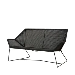 Sofá Breeze 2 plazas weave, Black
