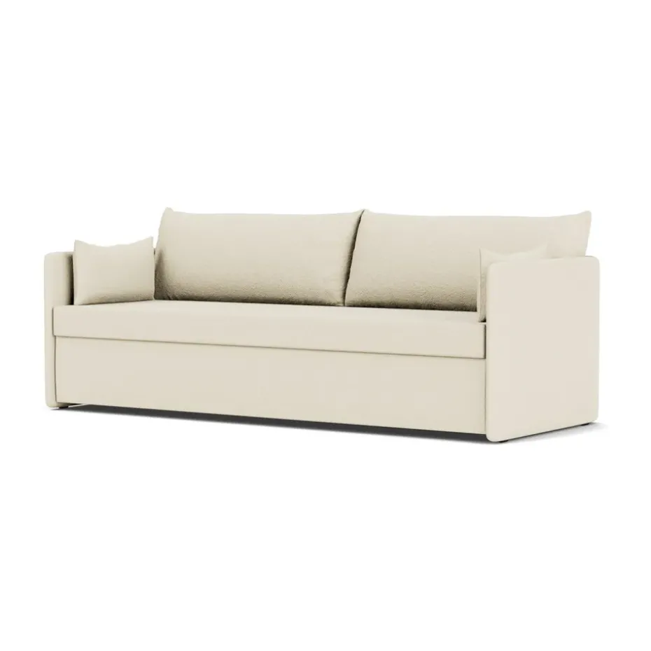 Sofá cama Offset 3 plazas, Baru 0200 White