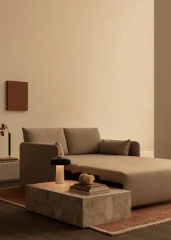 Sofá cama Offset 2 plazas, Logan Jasmine