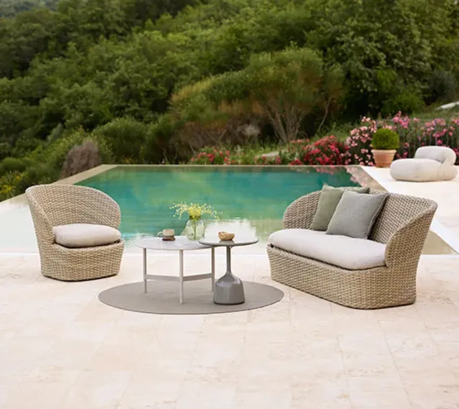 Sofá de 2,5 plazas Coast, Sand (Flat Weave)