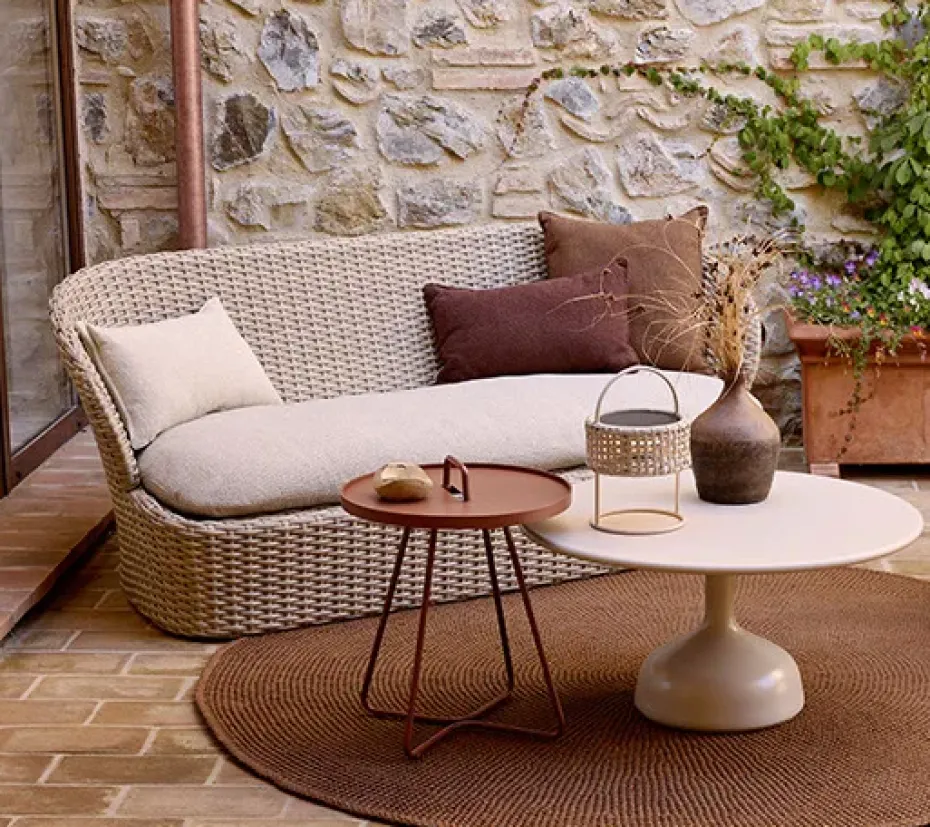 Sofá de 2,5 plazas Coast, Sand (Flat Weave)