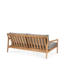 Sofá de 2 plazas Jack outdoor teak, Mocha