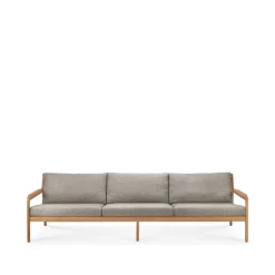 Sofá de 3 plazas Jack outdoor teak, Mocha