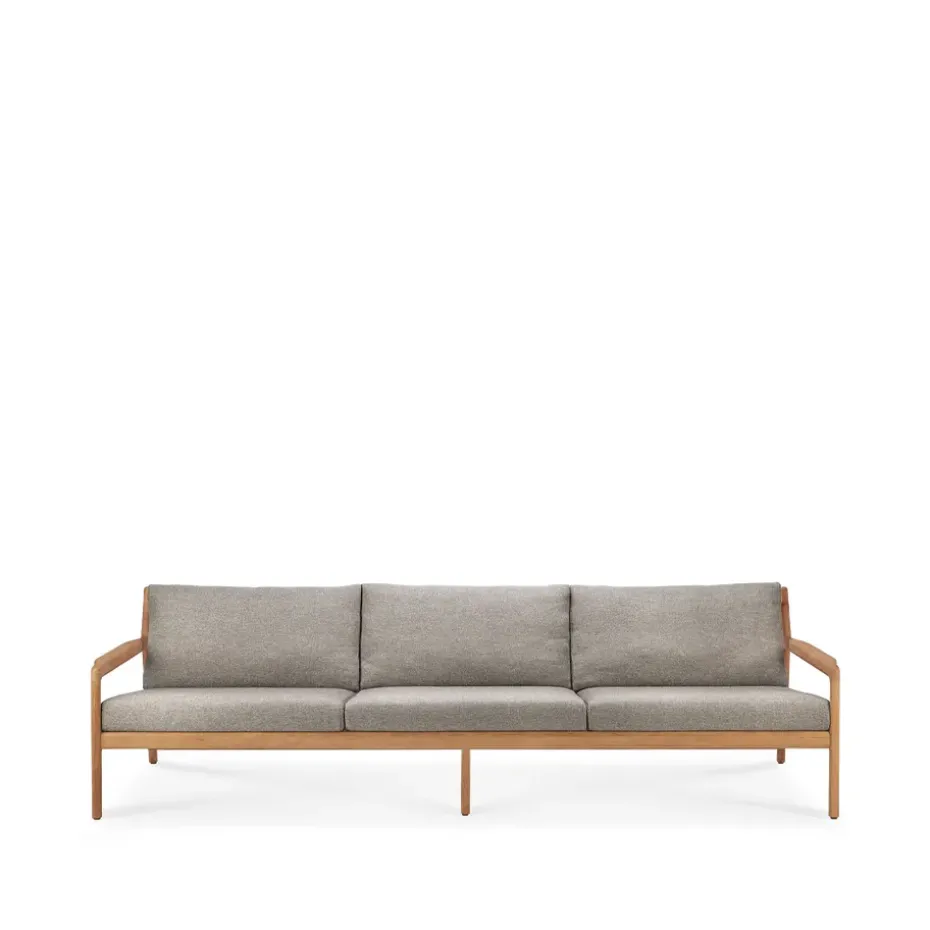 Sofá de 3 plazas Jack outdoor teak, Mocha