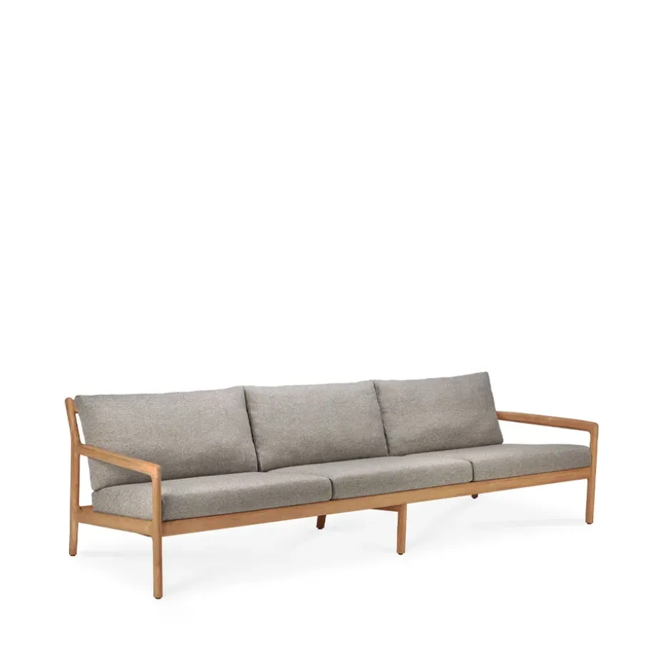 Sofá de 3 plazas Jack outdoor teak, Mocha