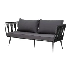 Sofá de 2,5 plazas Pavone, Black