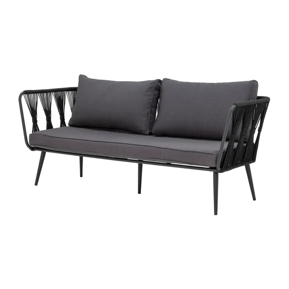 Sofá de 2,5 plazas Pavone, Black