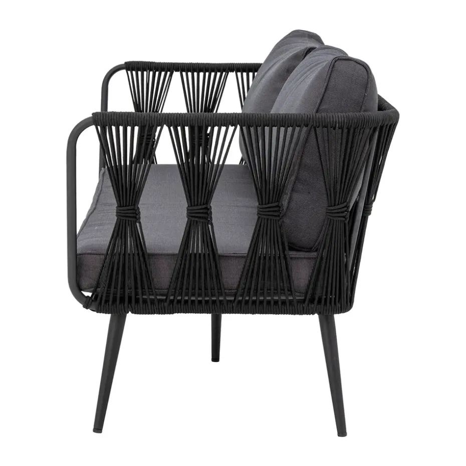 Sofá de 2,5 plazas Pavone, Black