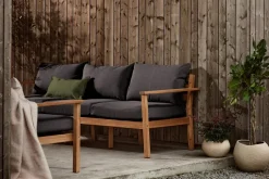Sofá de 3 plazas Stockaryd, Teak