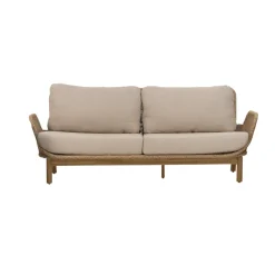 Sofá Lily, Twist straw-plush wheat, 2,5 plazas