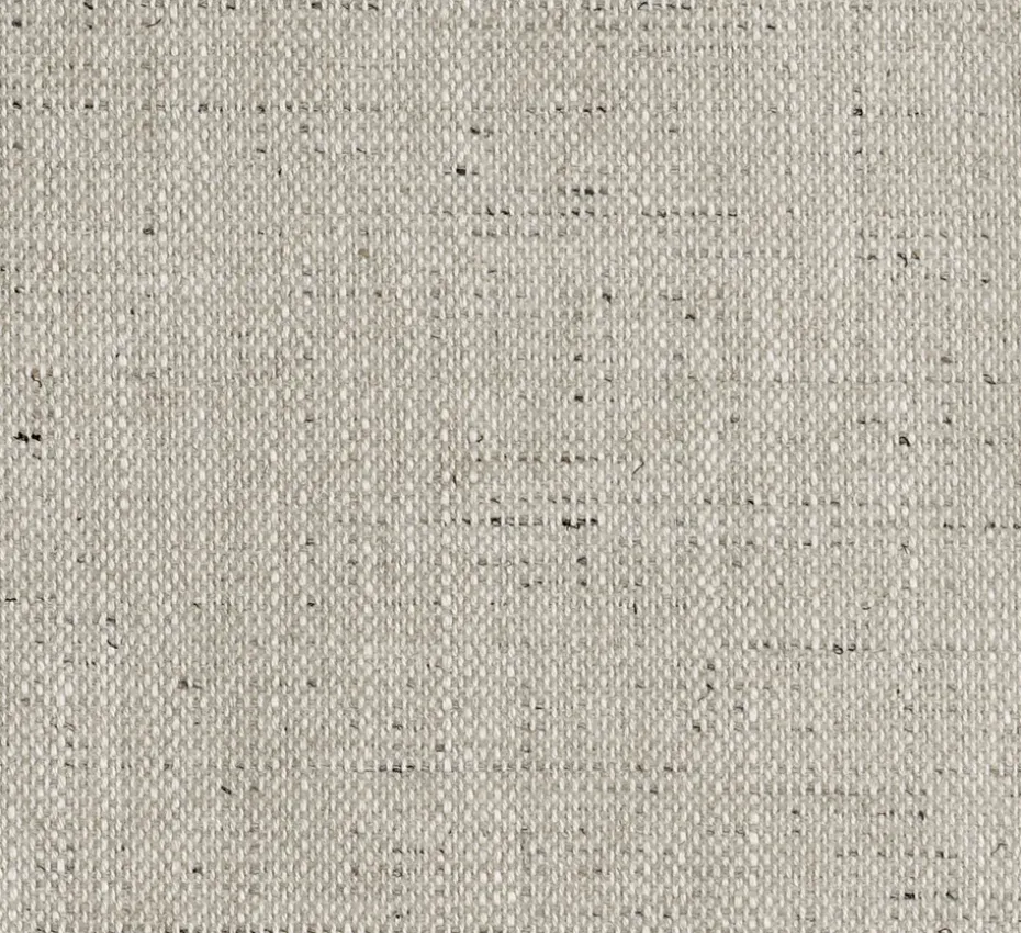 Sofá Linnevik, Bern beige 0341-roble blanco aceitado, 2 plazas, con faldón