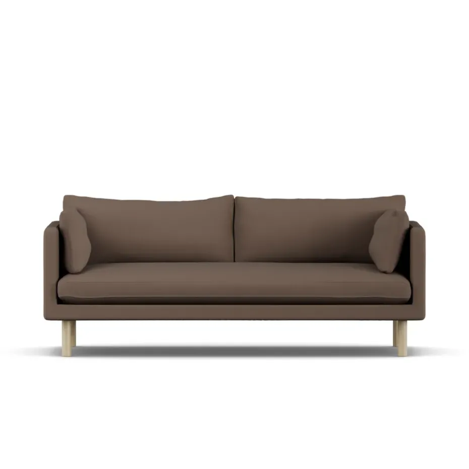 Sofá Linnevik, Jump Brown 1955 1955-roble blanco aceitado, 3 plazas