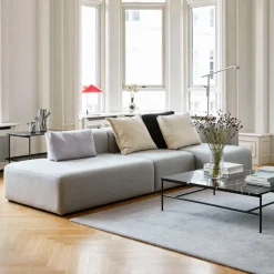 Sofá modular Mags, tejido Hallingdal 130 gris, derecha