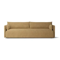 Sofá Offset 3 plazas, Audo Bouclé 06 Gold