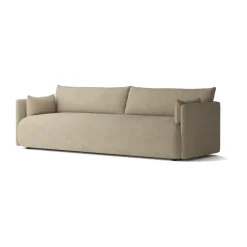 Sofá Offset 3 plazas, Audo Bouclé 02 Beige