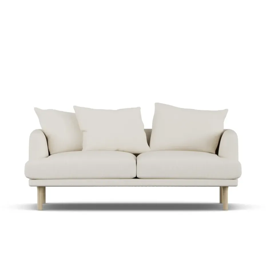 Sofá Sjövik, Jump Off White 1954-roble blanco aceitado, 2,5 plazas