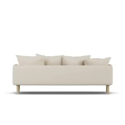 Sofá Sjövik, Same Beige 6670-roble blanco aceitado, 3 plazas