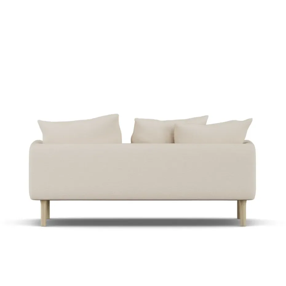 Sofá Sjövik, Same Beige 6670-roble blanco aceitado, 2,5 plazas