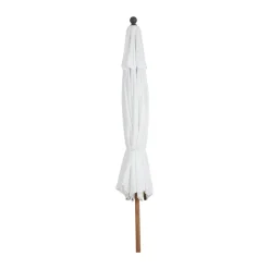 Sombrilla Paliano, Natural-blanco 350 cm