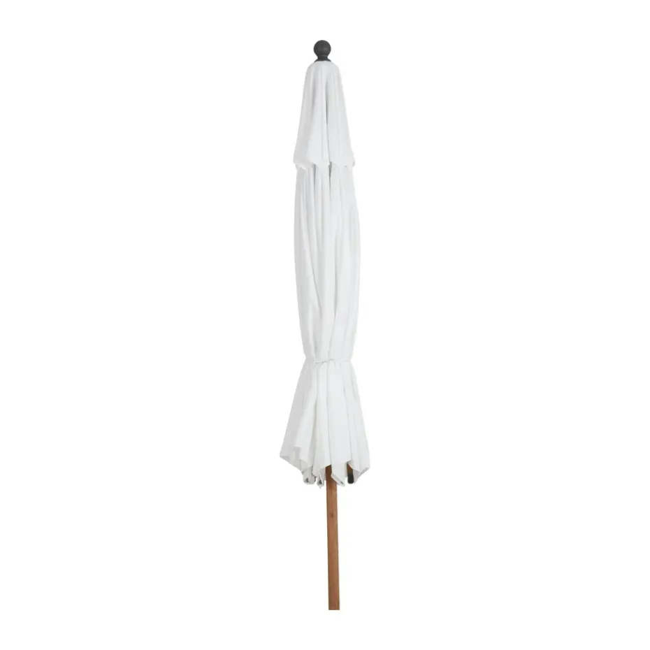 Sombrilla Paliano, Natural-blanco 350 cm