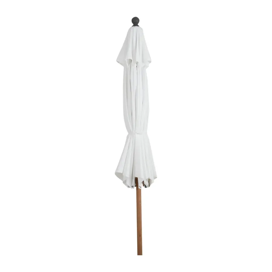 Sombrilla Paliano, Natural-blanco 300 cm