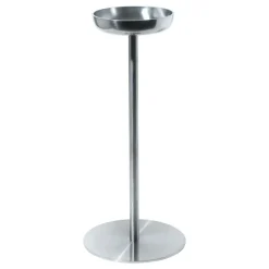 Soporte Alessi para cubitera de vino, acero inoxidable