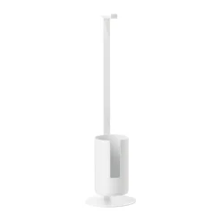 Soporte de papel higiénico de pie Rim, White