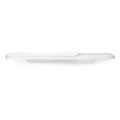 Soporte de papel higiénico con estante MindSet, Mineral Fresh White