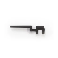 Soporte para paño de cocina y esponja con ventosa, Gris grafito