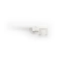 Soporte para paño de cocina y esponja con ventosa, Blanco