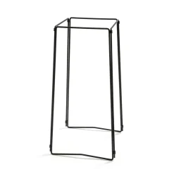 Soporte para portavelas Stumpastaken, negro
