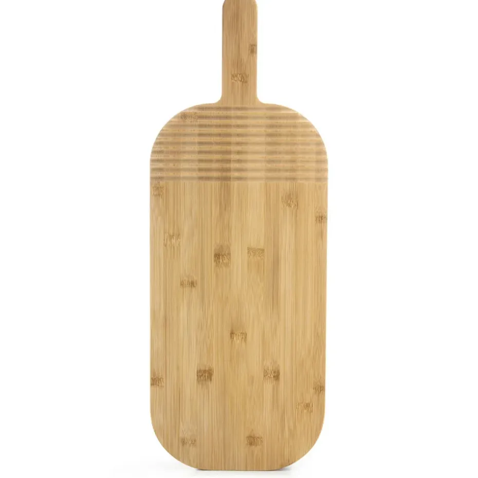 Tabla de cortar con asa Nature bambú, 54 cm