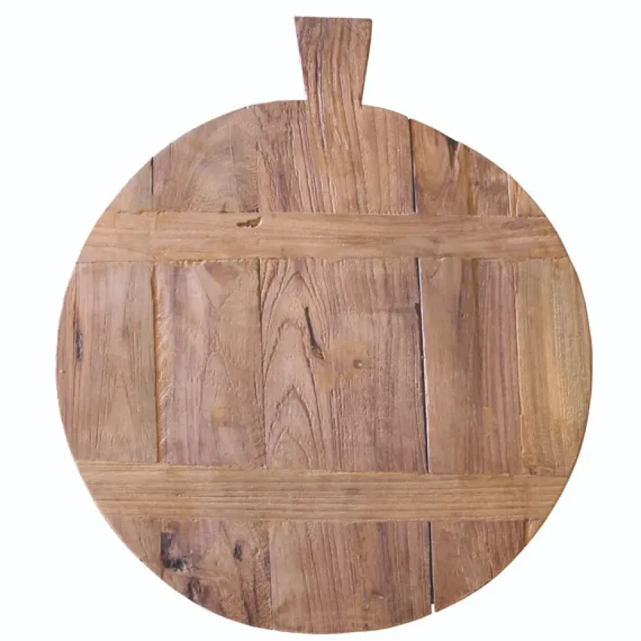 Tabla de cortar HKliving redonda, mediana