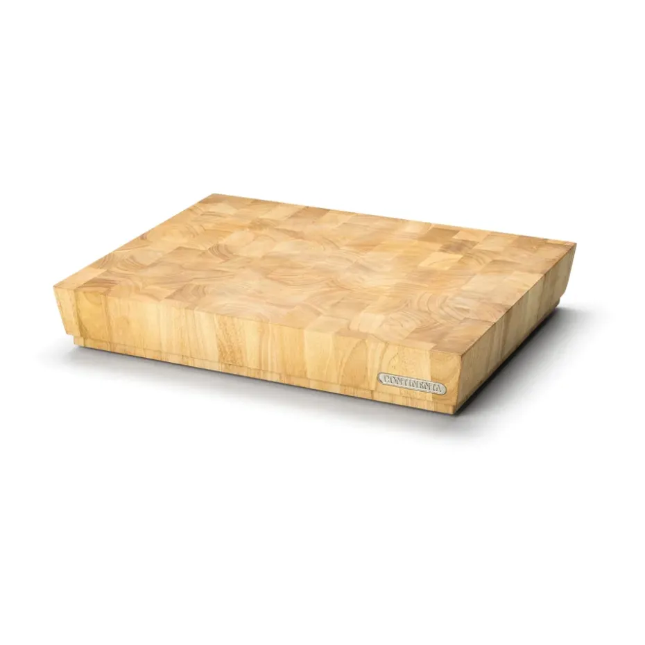Tabla de cortar madera de caucho, 36x48 cm