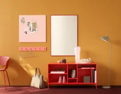 Tablero de notas Montana noticeboard 69,6x69,6 cm, Ruby