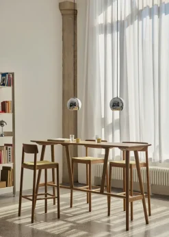 Taburete Betty TK17 Bar Chair 75 cm, Fuse 0421-roble lacado