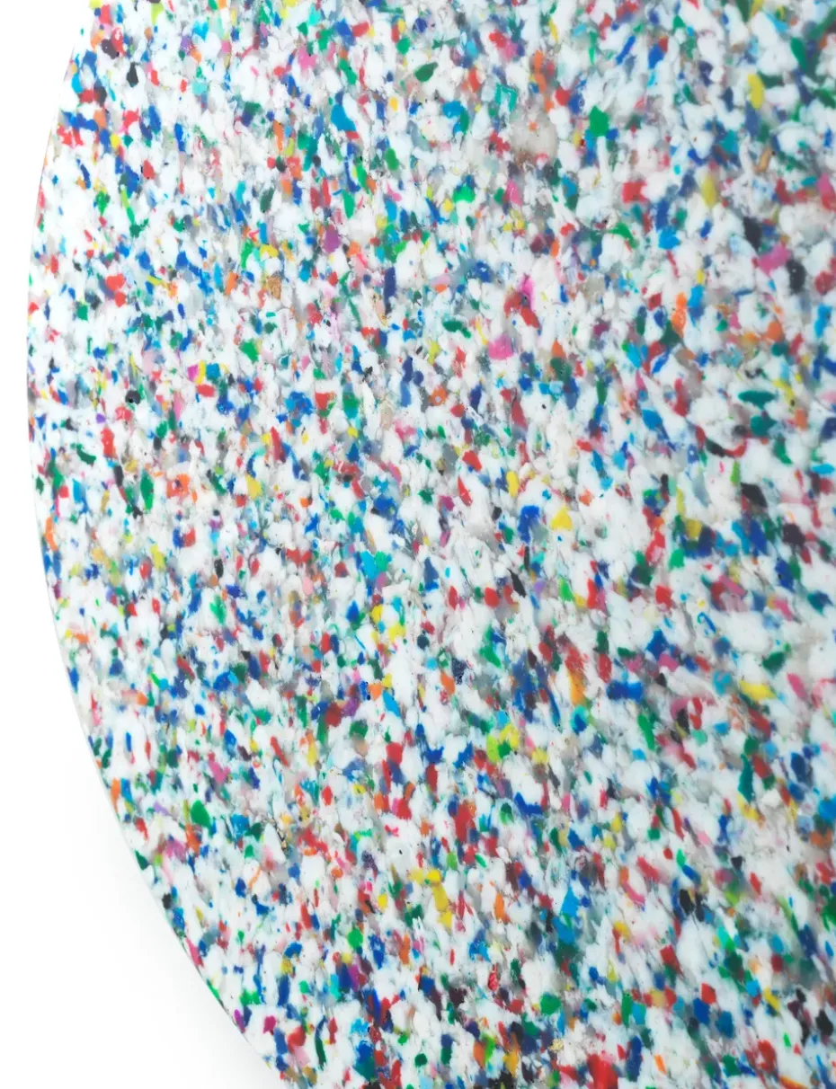 Taburete Bit, blanco-multi