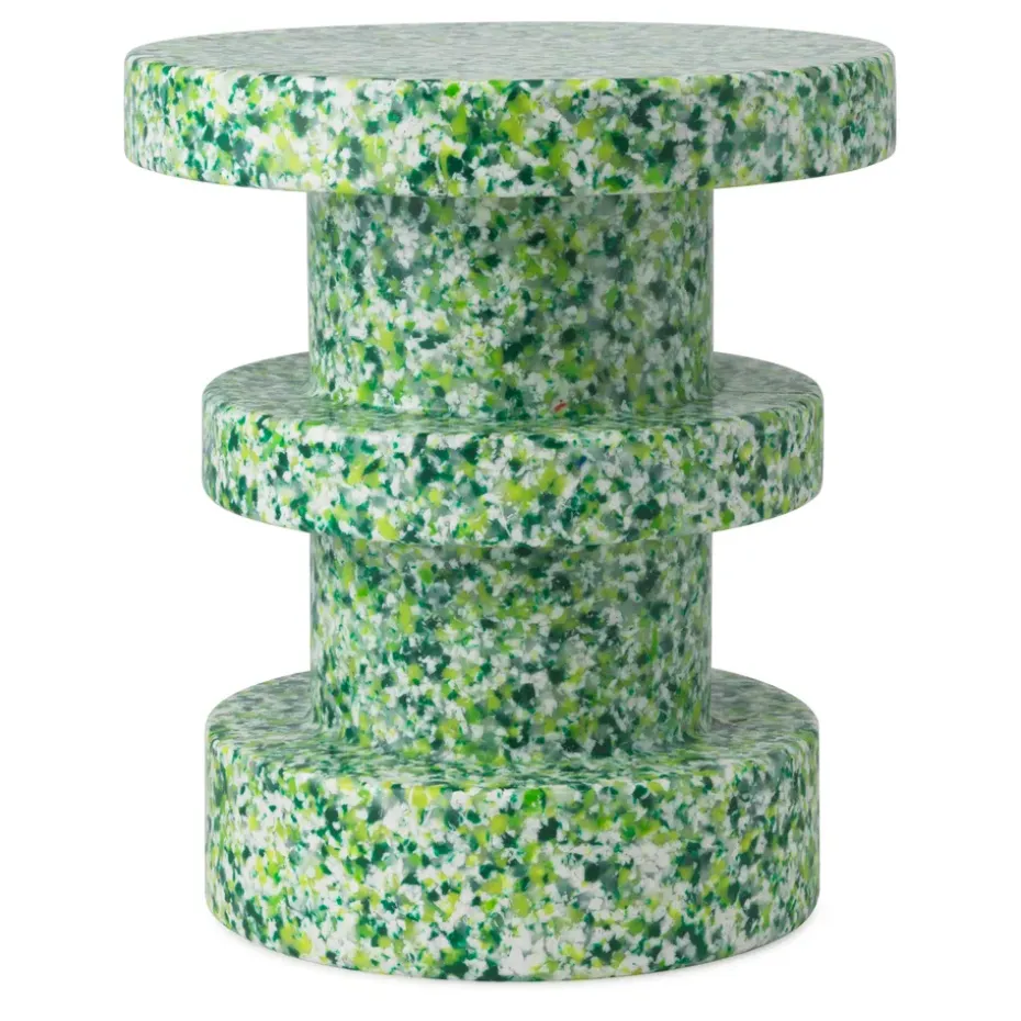 Taburete Bit Stack, Verde