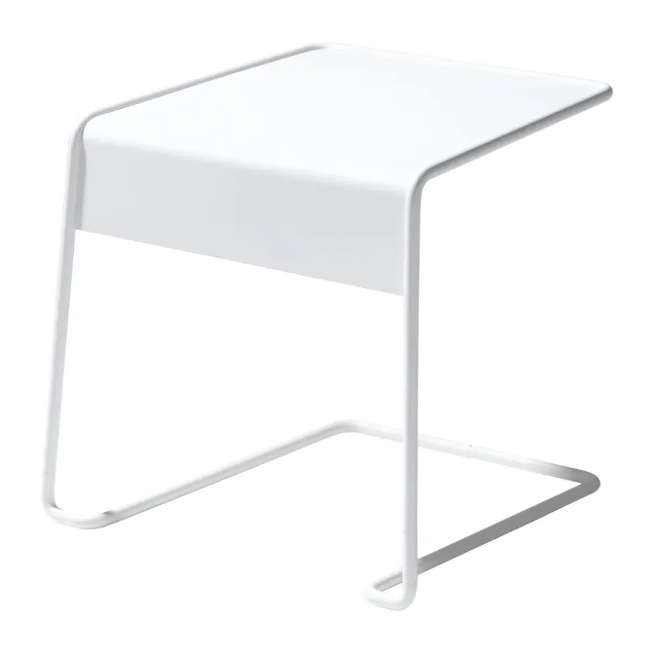 Taburete Bong, Blanco