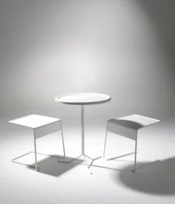 Taburete Bong, Blanco