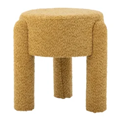 Taburete Bruno Ø42 cm, Amarillo