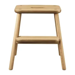 Taburete con escalón J180 Sønderup, Oak nature oiled