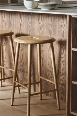 Taburete de bar Norrabo 65 cm, Naturlackad ek