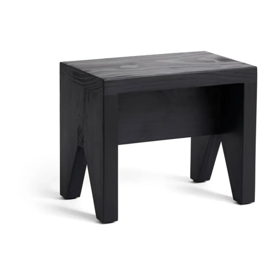 Taburete Manolito Short, Black, 30 cm